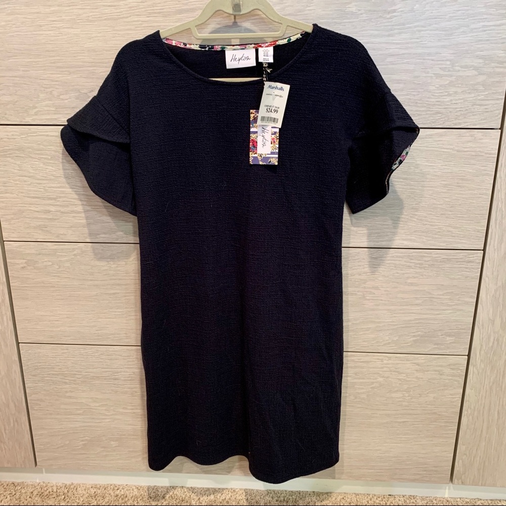 NWT Navy Blue Dress!